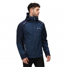 Regatta Ganzjahresjacke Highton Pro (wasserdicht, atmungsaktiv und mit eingebauter Taschenlampe) denimblau Herren